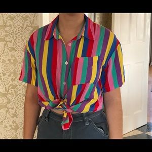 Forever 21 striped button down shirt.